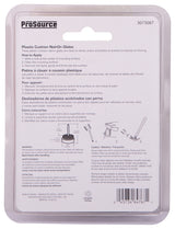 ProSource FE-S517-PS Furniture Glide, Plastic, White, White, 7/8 x 7/8 x 1-3/16 in Dimensions