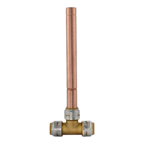 SharkBite Max UR22632 Hammer Arrester, 3/4 in Connection, Push-to-Connect, 200 psi Pressure, DZR Brass