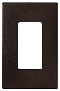 Eaton PJS Series PJS26RB-SP-L Wallplate, 4-7/8 in L, 3-1/8 in W, 1 -Gang, Polycarbonate, Oil-Rubbed Bronze, Pack of 10