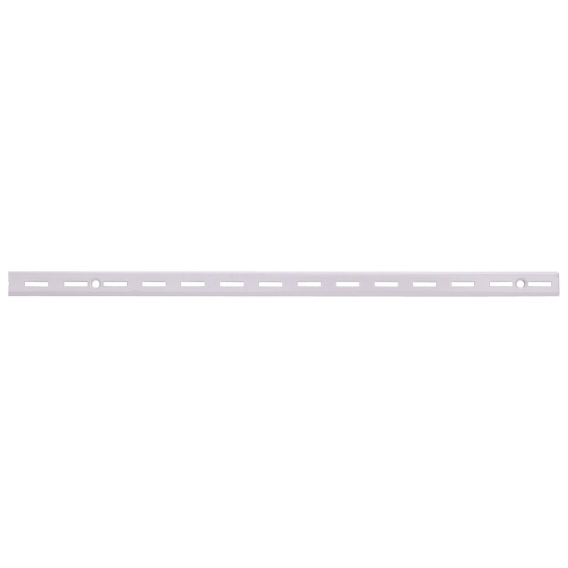 ProSource 25211PHL Shelf Standard, 2 mm Thick Material, 5/8 in W, 24 in H, Steel, White