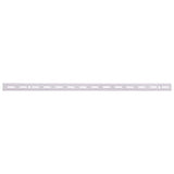 ProSource 25211PHL Shelf Standard, 2 mm Thick Material, 5/8 in W, 24 in H, Steel, White