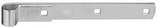 National Hardware N130-732 Strap Hinge, 10 in L x 1-1/4 in W Dimensions, 0.22 in Thick Leaf, Steel, Zinc, 150 lb