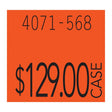 Monarch 1136R2 Pricing Label, 5/8 in L, 3/4 in W