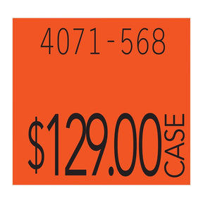 Monarch 1136R2 Pricing Label, 5/8 in L, 3/4 in W