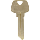 HILLMAN Traditional Key House/Office Universal Key Blank Single, Pack of 10