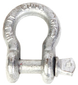 Baron 193LR-1/2 Anchor Shackle, 1/2 in Trade, 2 ton Working Load, Steel, Hot-Dipped Galvanized