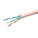 Monster Just Hook It Up 100 ft. L Ivory Category 3 Twisted Pair Wire