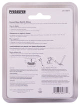 ProSource FE-S510-PS Furniture Glide, Carpet/Steel, Brown, Brown, 1-1/4 x 1-1/4 x 15/16 in Dimensions