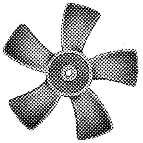 Ventline BVA01630005 6" Polypropylene Fan Blade