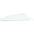 Dexter Ventline BVD0449A01 Wedge Shaped White Dome for Metal Mounting Flange