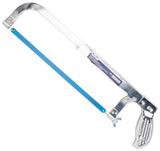 Vulcan JL52001 Adjustable Hacksaw, 8 to 12 in L Blade, 24 TPI, Steel Blade, 2-5/8 in D Throat, Steel Frame, Steel Handle