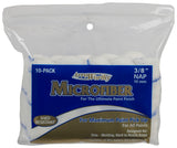 Arroworthy 4-MFR3CK Mini Roller Cover, 3/8 in Thick Nap, 4 in L, Microfiber Cover, 6/PK
