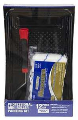 Arroworthy AW MFR KIT Mini Roller Kit, 4 in L, Microfiber Cover