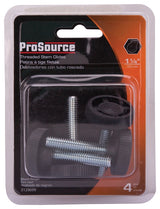 ProSource FE-S505-PS Furniture Glide, PE/Steel, Black, Black, 1-1/4 x 1-1/4 x 2-1/8 in Dimensions