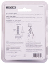 ProSource FE-S505-PS Furniture Glide, PE/Steel, Black, Black, 1-1/4 x 1-1/4 x 2-1/8 in Dimensions