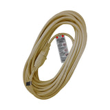 Ace Outdoor 25 ft. L Beige Extension Cord 16/3 SJTW