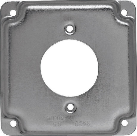 Raco Square Steel 4 in. H X 4 in. W Box Cover