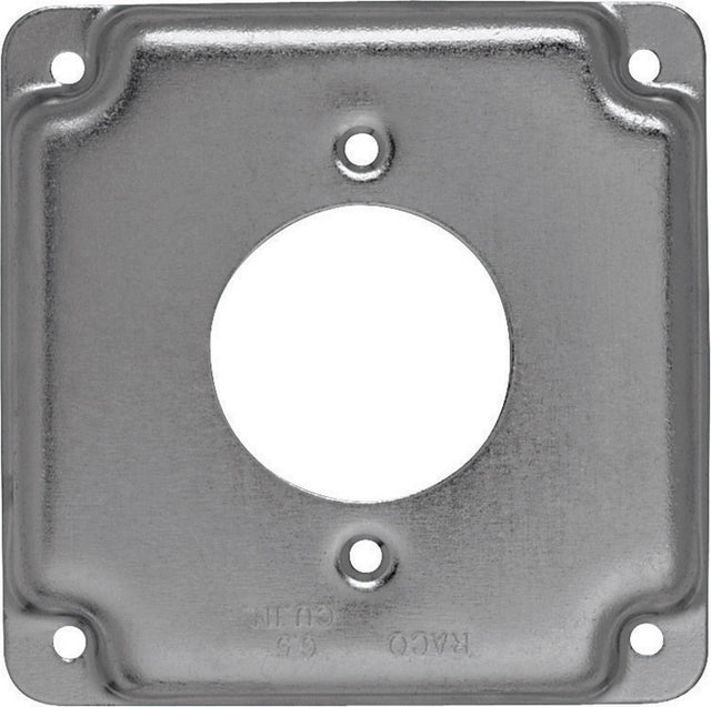 Raco Square Steel 4 in. H X 4 in. W Box Cover