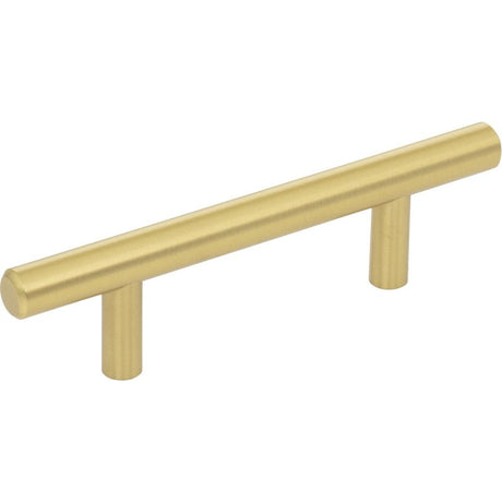 KasaWare K2943BG-6 Cabinet Bar Pull, 5-3/8 in L Handle, 1-3/8 in Projection, Steel, Brushed Gold
