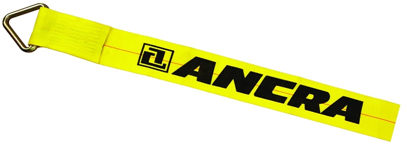 Ancra 43795-11-30 Winch Strap, 4 in W, 30 ft L, 5400 lb Vertical Hitch, Polyester