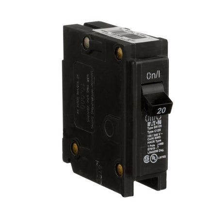 Eaton 20 amps Plug In Single Pole Circuit Breaker