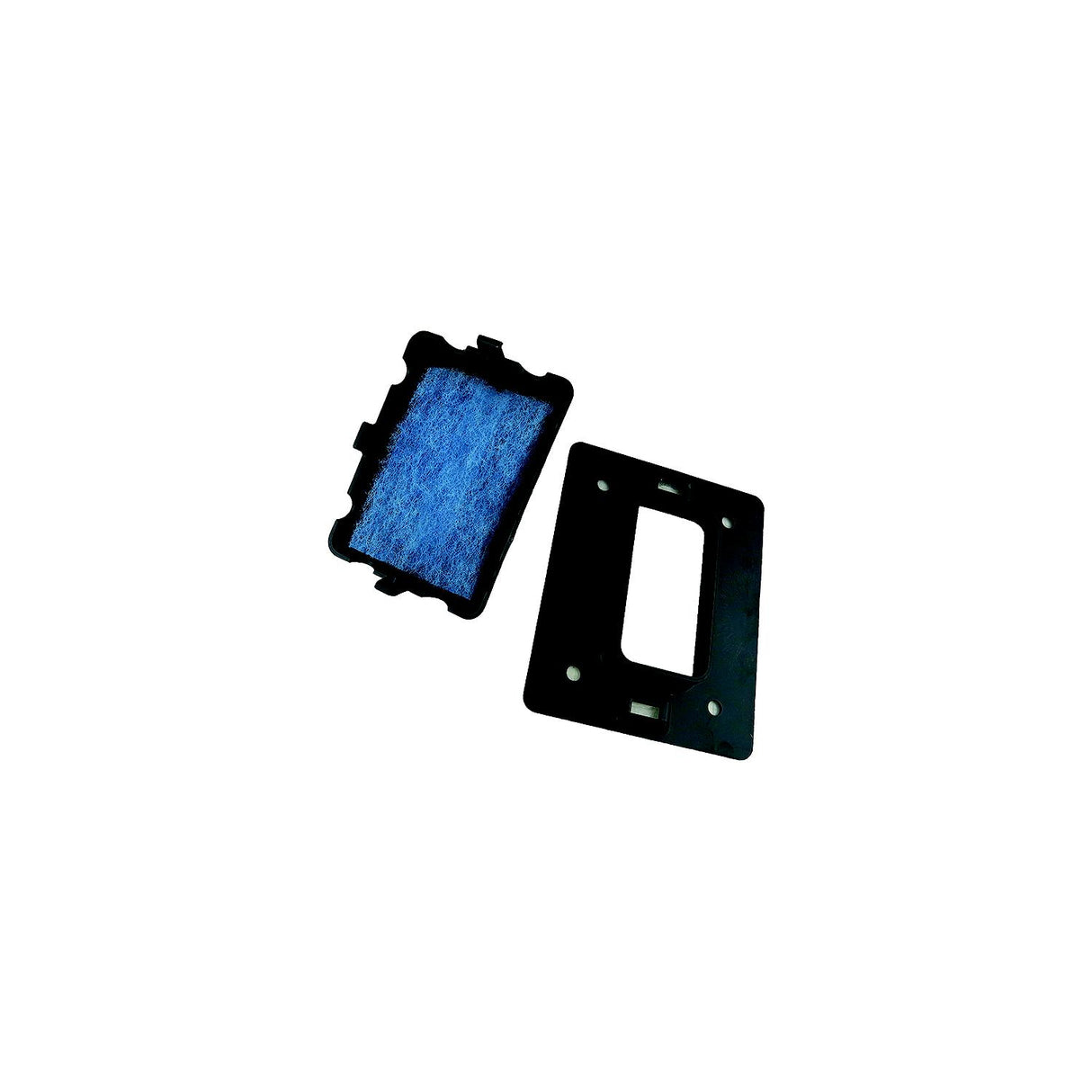 Self Adhesive Filter Vent 4" x 5", Black