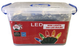 Santas Forest 07910 Light Set, Christmas Lights, 125 V, 120 W, 300-Lamp, LED Lamp, Multi-Color Lamp, 10 ft L, Pack of 6