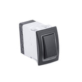 Sierra RK40630B Rocker Switch w/Halo LED Light, ON - ON, SPST, Blue