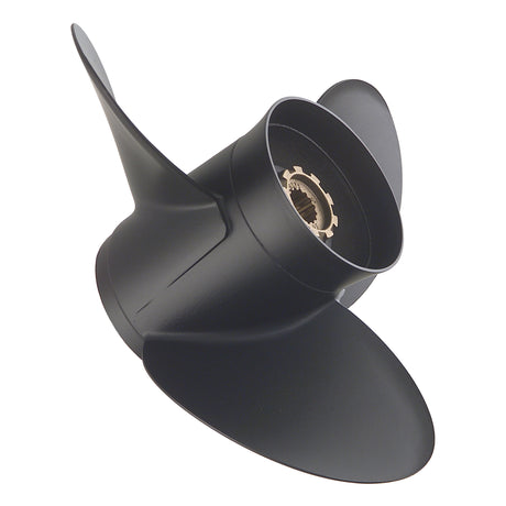 Quicksilver Black Diamond Outboard/Sterndrive Aluminum Propeller 3 Blade RH With 4-3/4 Gearcase