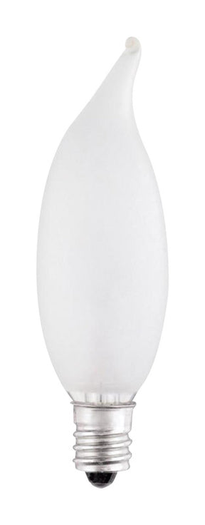 Westinghouse 15 W E12 Decorative Incandescent Bulb E12 (Candelabra) Warm White 2 pk, Pack of 10