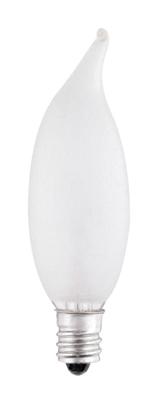 Westinghouse 15 W E12 Decorative Incandescent Bulb E12 (Candelabra) Warm White 2 pk, Pack of 10