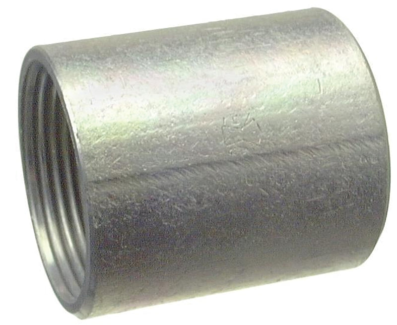 Halex 64020 Rigid Conduit Coupling, 2 in Threaded, 2.65 in OD, Steel, Galvanized, Each
