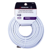 Monster Just Hook It Up 100 ft. Video Coaxial Cable, Pack of 2