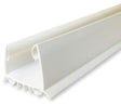 M-D 43336 Door Seal, 2-1/4 in W, 36 in L, Vinyl, White