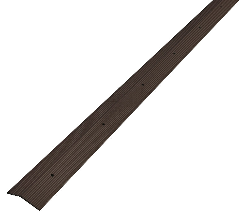 M-D 43374 Carpet Trim, 72 in L, 2 in W, Flooring Surface, Forest Brown