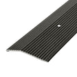 M-D 43366 Carpet Trim, 36 in L, 2 in W, 3/8 in Thick, Aluminum, Mocha