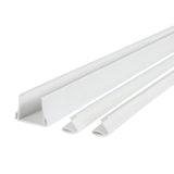 M-D 43398 Door Bottom, 1-1/8 in L, 1-3/4 in W, 32 in H, Vinyl