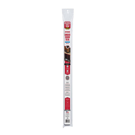 M-D 43399 Door Bottom, 1-1/8 in L, 1-3/4 in W, 32 in H, Vinyl