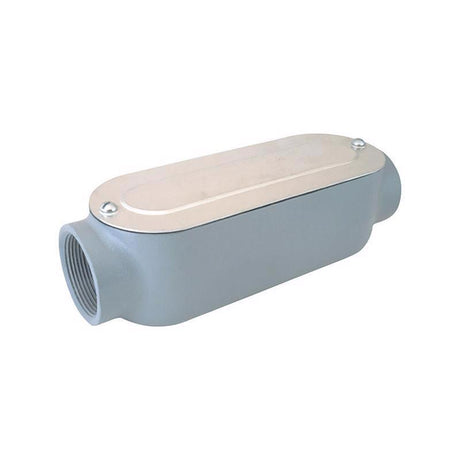 Sigma Engineered Solutions ProConnex 1 in. D Die-Cast Aluminum Conduit Body For Rigid/IMC 1 pk