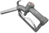 Fill-Rite FRHMN100S/N100UMN Manual Nozzle with Hook, 1 in, FNPT, 151 Lpm, Aluminum, Silver