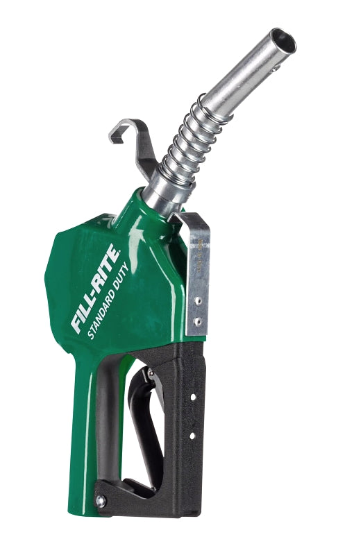 Fill-Rite SD SDN075GAN Automatic Diesel Spout Nozzle, 3/4 in, NPT, 14.5 gpm, Cast Aluminum, Green