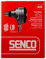 Senco PC0781 Hand Nailer, 4 in L x 3-1/4 in W x 5-1/2 in H Dimensions, 1 Magazine, 2 to 3-1/2 in L Fastener, 3 scfm Air