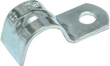 Sigma Engineered Solutions ProConnex 3/8 in. D Zinc-Plated Steel 1 Hole Strap 3 pk, Pack of 50