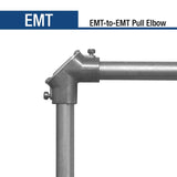 Sigma Engineered Solutions ProConnex 1/2 in. D Die-Cast Zinc Pull Elbow For EMT 1 pk
