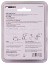 ProSource FE-S101-PS Furniture Pad, Felt Cloth, Beige, 1-1/2 in Dia, 3/16 in Thick, Round