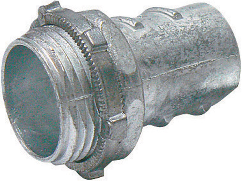 Sigma Engineered Solutions ProConnex 1/2 in. D Die-Cast Zinc Screw-In Connector For FMC 1 pk, Pack of 50