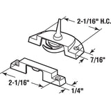 Prime-Line F 2588 Sash Lock, 5.438 in L x 3.813 in W x 1.125 in H Dimensions, Zinc