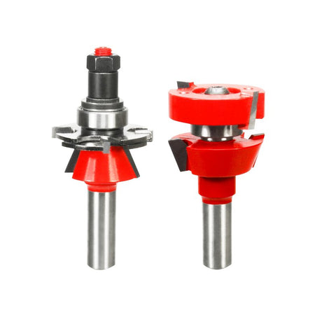 Freud 99-762 Premier Adjustable Rail and Stile Bit, 1-11/16 in Dia Cutter, 3-3/4 in OAL, 1/2 in Dia Shank, Carbide