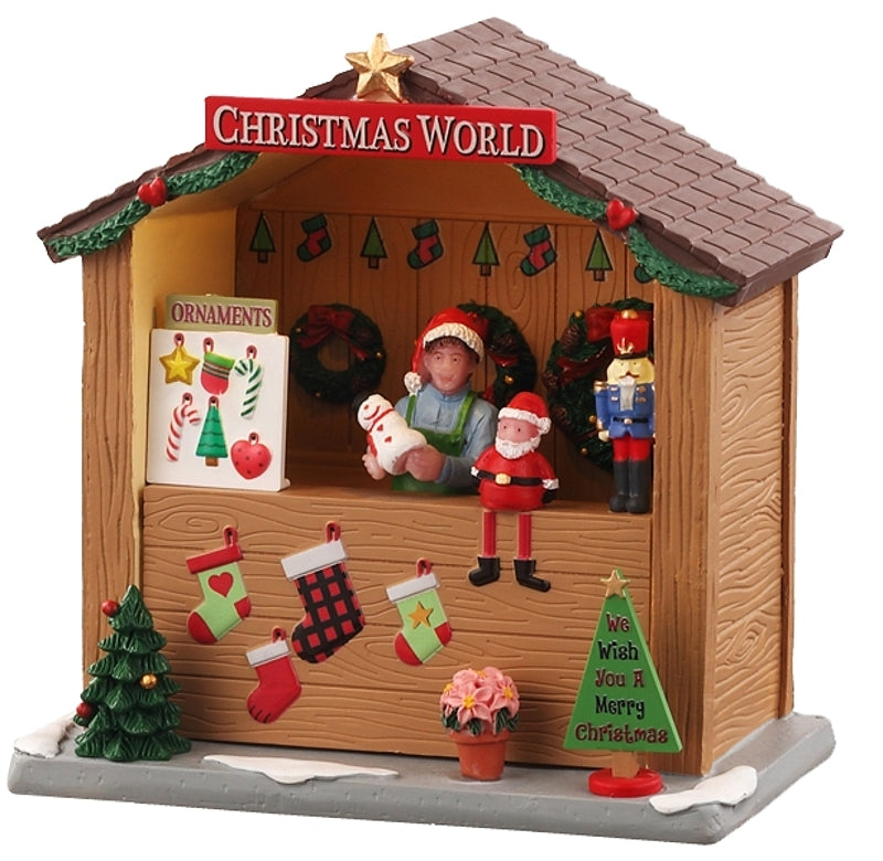 Lemax A4861 Christmas Market Series 2 Assortment, Pack of 12