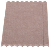 ProSource FE-S106-PS Furniture Pad, Felt Cloth, Beige, 6 x 1/2 in Dia, 1/2 in W, 3/16 in Thick, Square